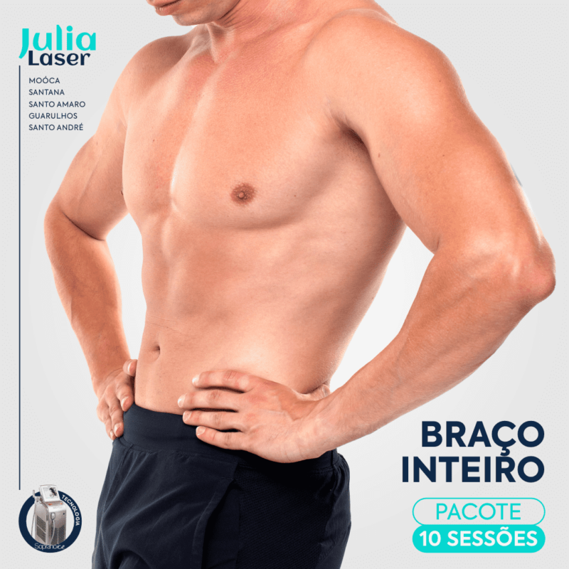 BRAÇO INTEIRO 10 SESSÕES
