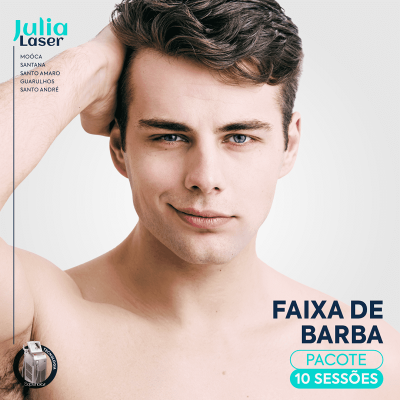 FAIXA DE BARBA PACOTE 10 SESSÕES