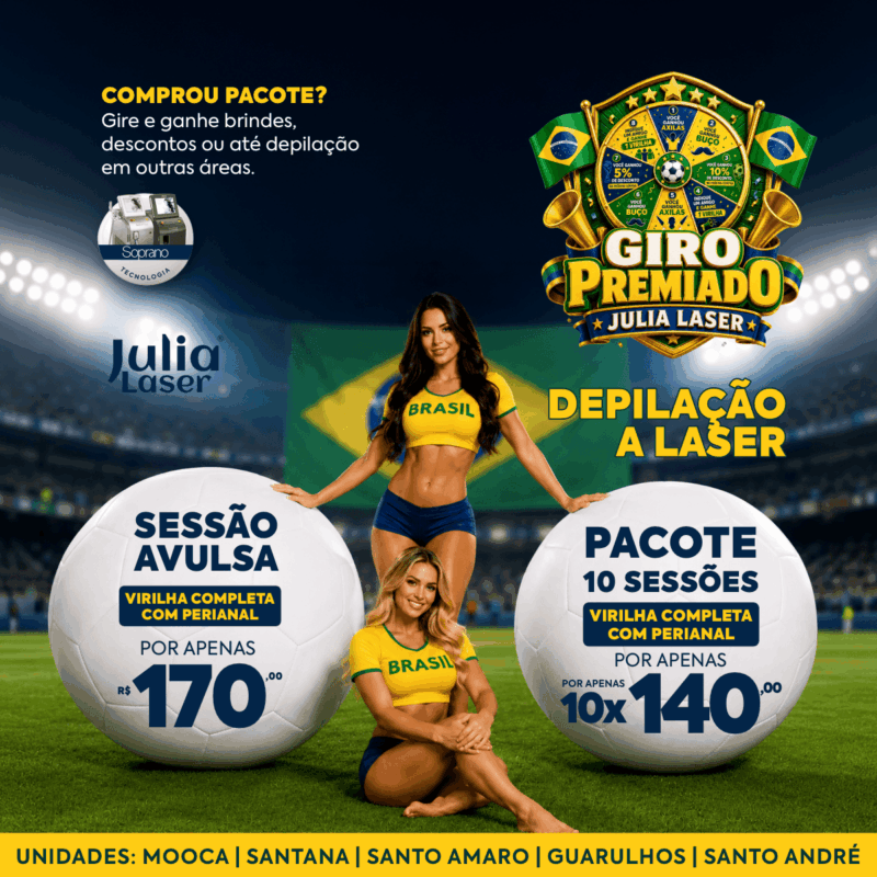 10 SESSÕES VIRILHA FEMININA COMPLETA + 10 PERIANAL APENAS 10X R$140 SEM JUROS